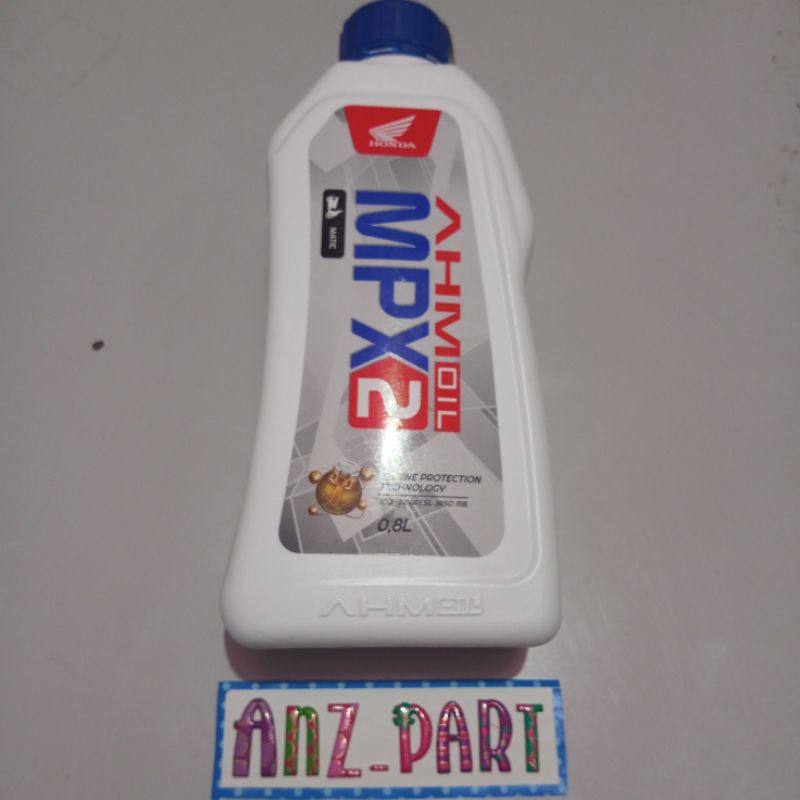 Oli MPX2 800 ml AHM Oil Matic MPX  0.8L (Kemasan Baru)