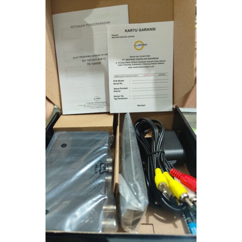 STB Nextron tr 1000 / STB resmi kominfo / set top box