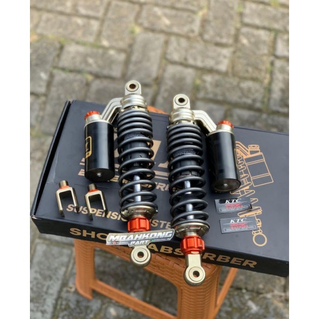 SHOCK BELAKANG DAY COPY KTC WARNA TITANIUM