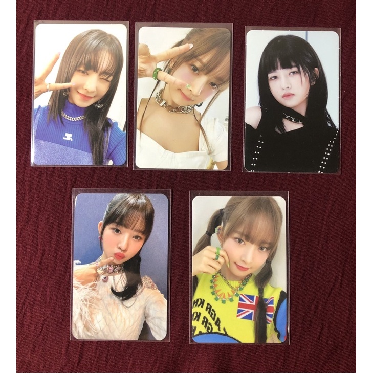 PHOTOCARD REI IVE ALBUM LOVE DIVE AFTER LIKE JEWEL CASE VERSI 2 ELEVEN POB STARSHIP SQUARE SSQ BEATR