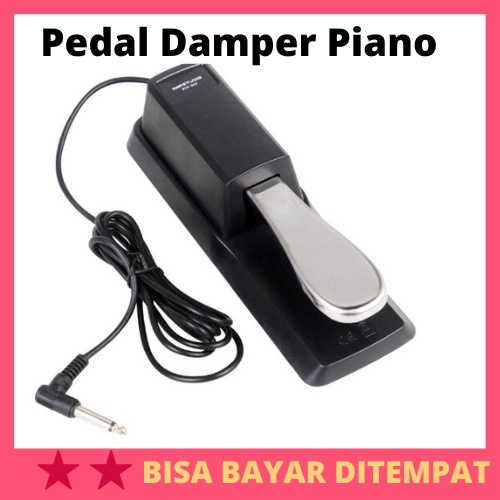 Pedal Damper Dumper Piano Keyboard Korg Orjen Orgen Kaki Bord Musik Lagu Efek Effect Sustain Mini Eq