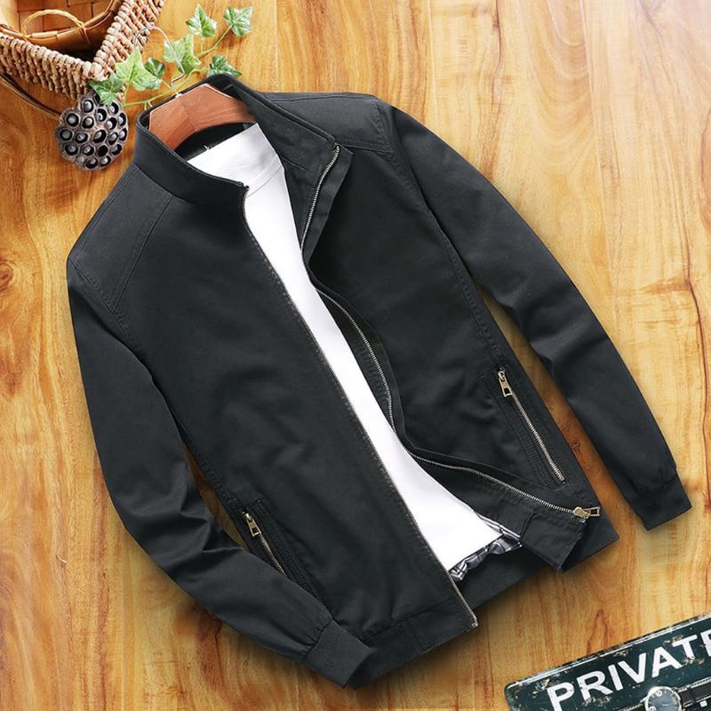 jaket katun pria terbaru