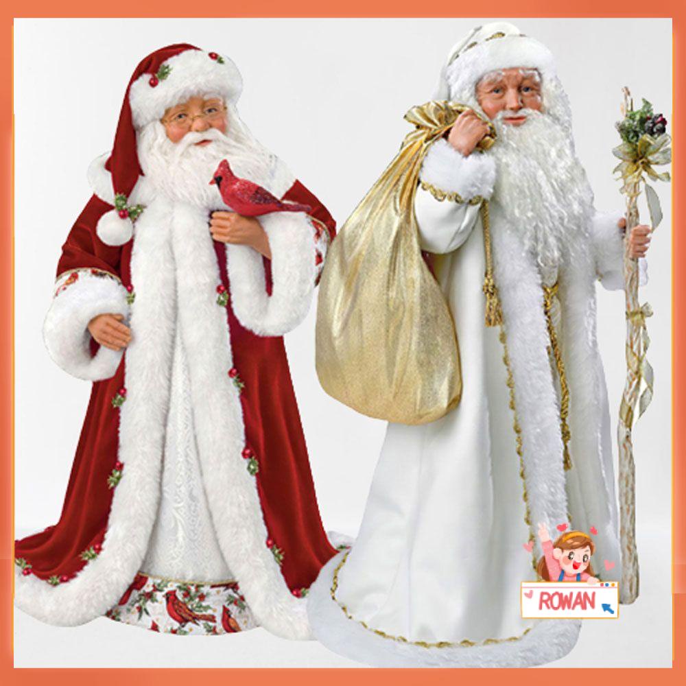 R-bunga Stiker Dinding Ornamen Malaikat Santa Claus Natal