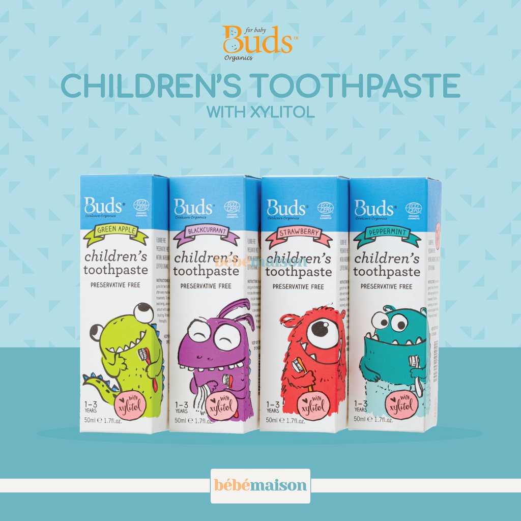 BUDS - Oralcare Organics Children's Toothpaste 1-3Y