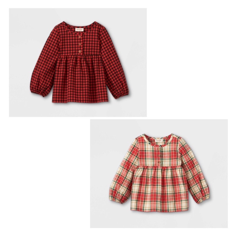 blouse bayi anak perempuan cnj 18 bulan - 5 tahun