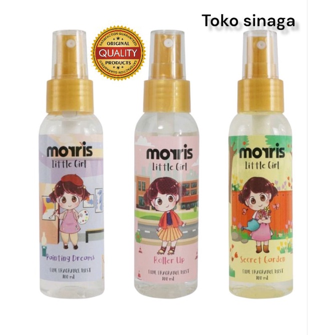 Morris Parfum Anak Cewek Little Girls Body Mist Spray 200 ml.