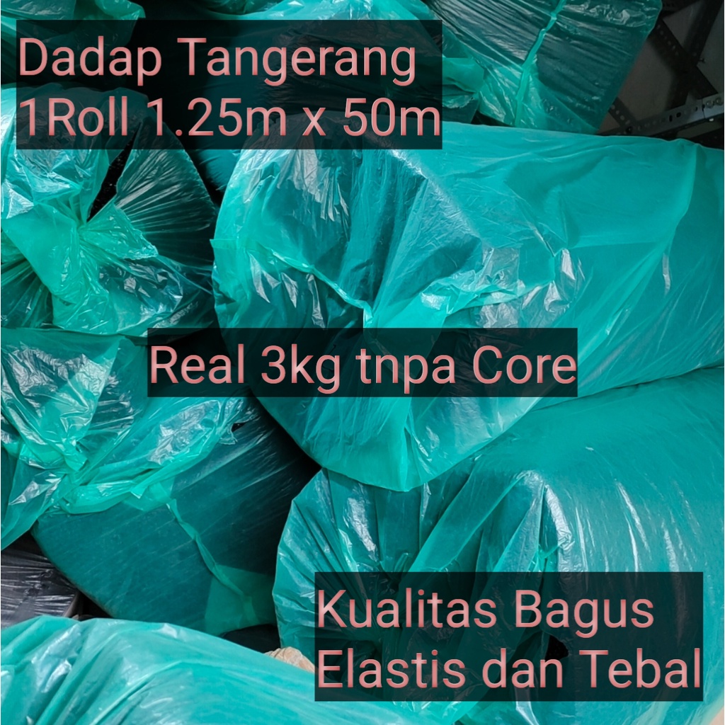 

3KG Bubble Wrap Bubblewrap Hitam 1.25m x 50m Kualitas Premium Tangerang