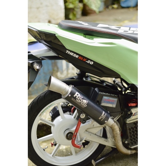 Knalpot Rez Speed Tipe Corong Thailand & Corong Hexa & Corong Black Aerox dan Vario Fullsystemo