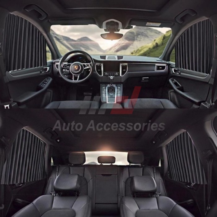 Tirai Gorden Mobil Sigra Calya LUXURY Pelindung Panas Magnet Kaca