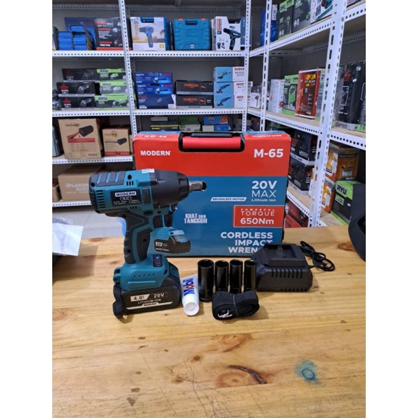 modern cordless impact wrench M-65