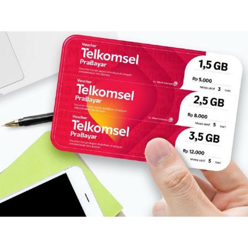 FUN☀️GROSIR Voucher Telkomsel 2.5GB, Kirim Via Chat (Area Bali-Lombok)