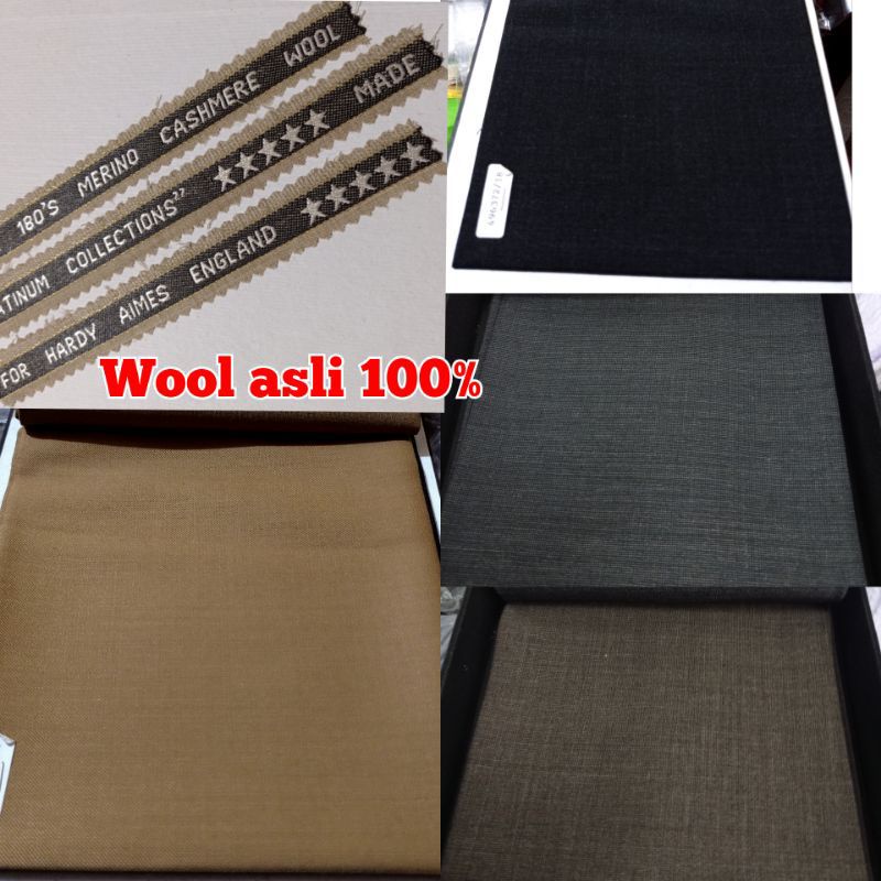 Kain Wool asli exlusiv
