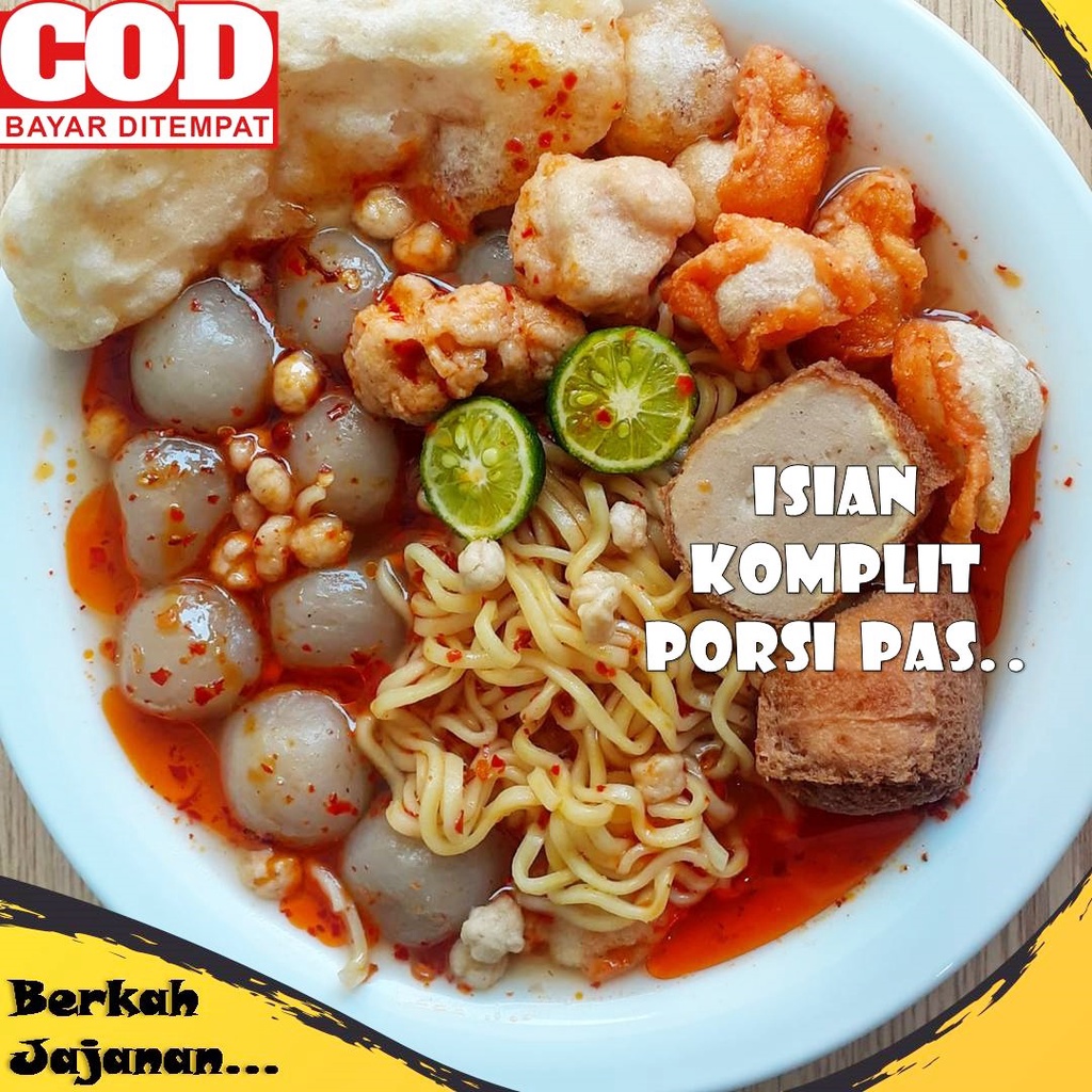 

Baso Bakso Aci Boci Cilok Kuah Instan Murah Kenyang Asli Bandung Frozen Food