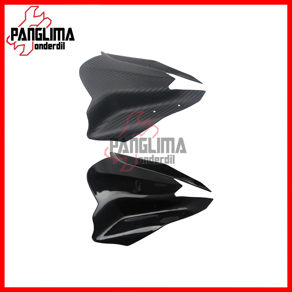 Visor Model Batman Aerox 155 New-Old-Lama-Baru Windshield-Winsil-Winshild-Wind Shield-Sil-Shild Hitam-Karbon-Carbon