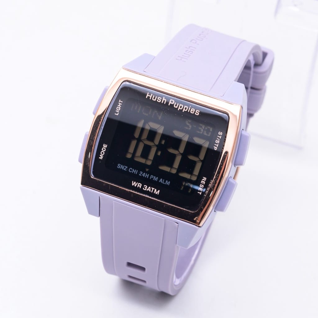 Jam tangan Wanita Hush Puppies Digital Kotak 2111 anti air