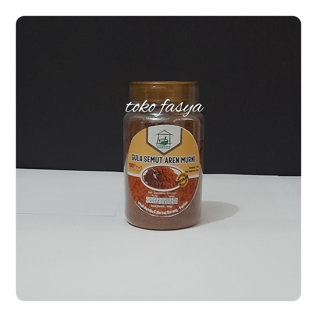 

Gula Semut Aren Murni Bubuk Kemasan botol 200 gram by RBHS
