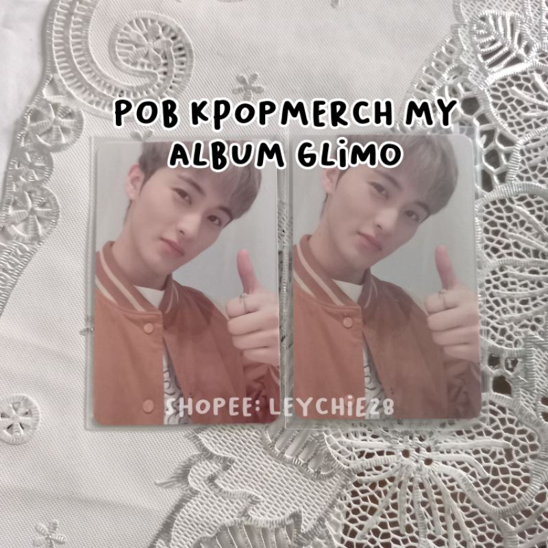 Photocard Pc Mark POB Kpopmerch Glitch Mode Malaysia