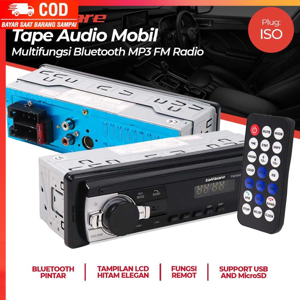 ( 100% BARANG ORI ) Taffware Tape Audio Mobil Multifungsi Bluetooth MP3 FM Radio - JSD-520L