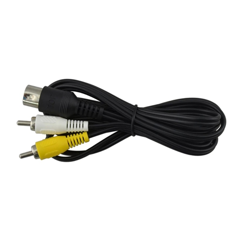 Zzz Kabel Adapter AV-Audios Video TV Komposit 1.8M Untuk Drive 1kabel RCA-Cord