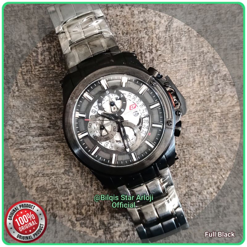 Jam Tangan Sport ChronoForce CF-5302 Edisi Moto GP Tali Rantai Original 100%