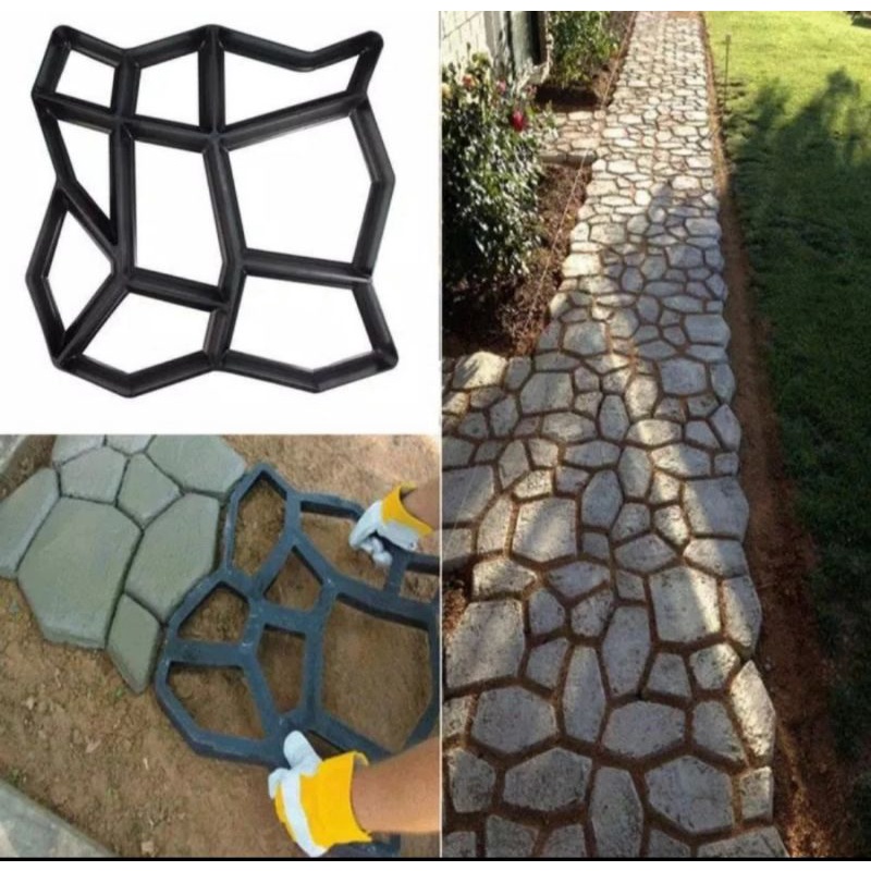 Cetakan Paving Blok Taman Halaman