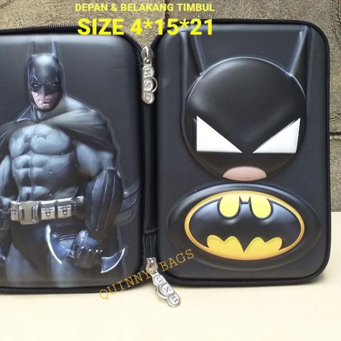 

Hot Sale Pencilcase Hard3D SuperHero kotak pensil hardcase smiggle superhero Timbul 2 SISI ✓