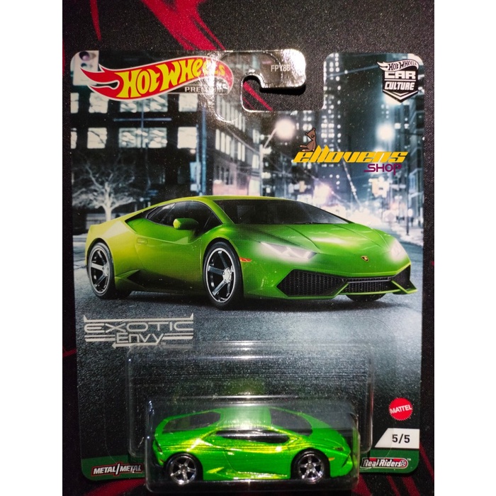 Hot Wheels Premium - Lamborghini Huracan LP - Exotic Envy