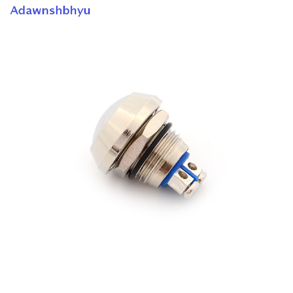 Adhyu Hot Sale Domed Waterproof Metal 12mm Momentary Push Button Switch ID