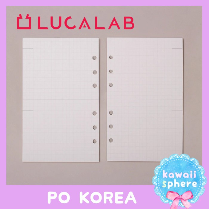 

LUCALAB RING BINDER ARCHIVE REFILL DAILY PO KOREA