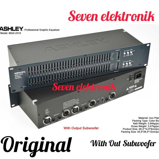 equalizer ashley mqx 2310 mqx2310 original