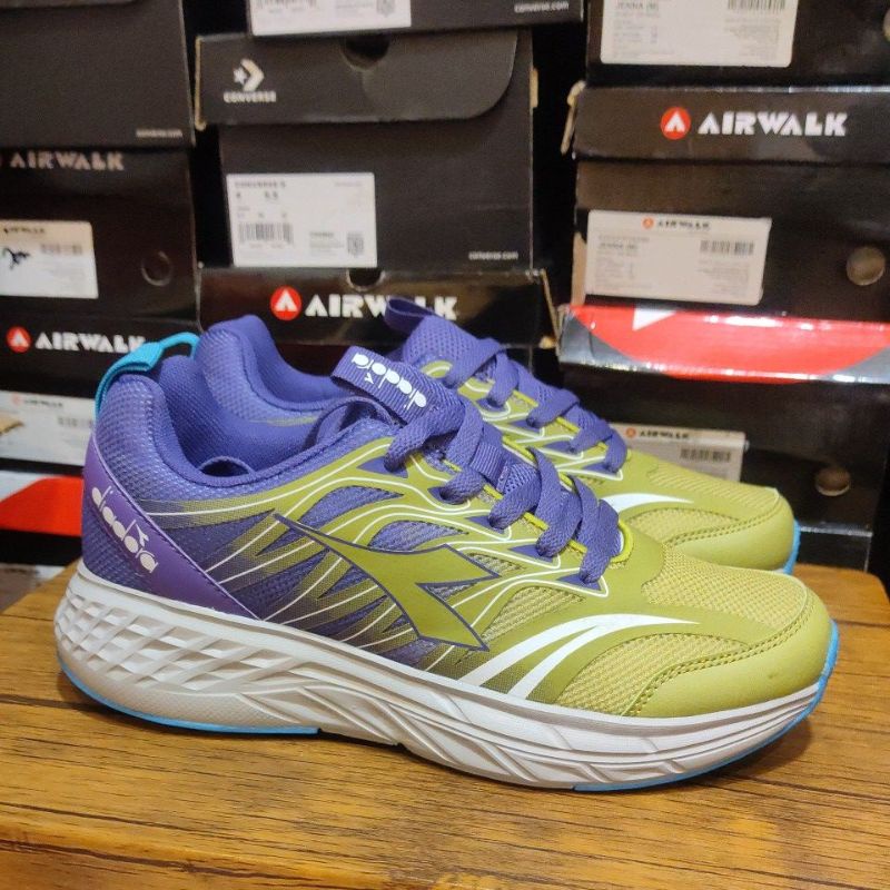 Diadora Energia Purple Green Original Sport Station