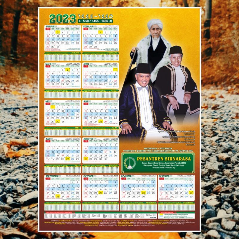 

KALENDER 2023 PESANTREN SIRNARASA ABAH AOS