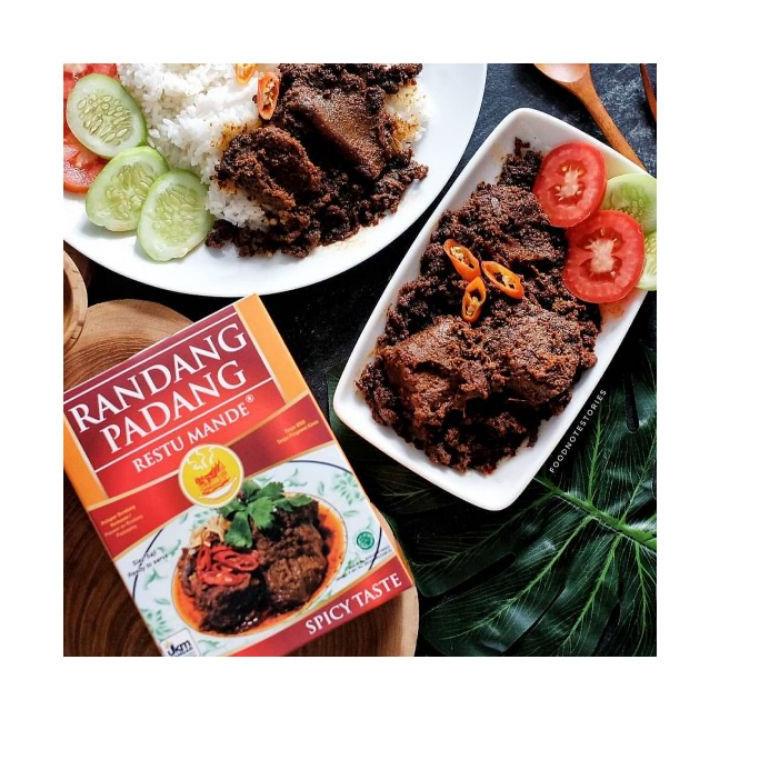 

Bagus!!!!!! Restu Mande [PALINGDIMINATI] Rendang Sapi Rendang Kemasan Vakum Original 300gr