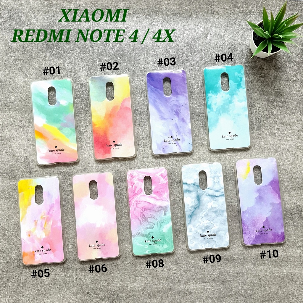 XIAOMI REDMI NOTE 4 4X | KS MARBLE Soft Case Premium