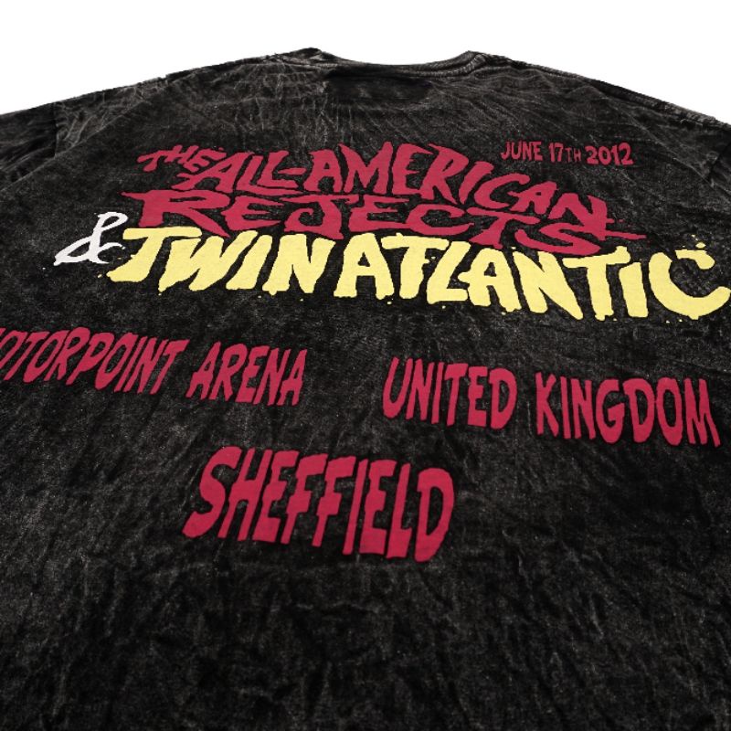 TSHIRT VINTAGE OVERSIZE BLINK-182 WASHING