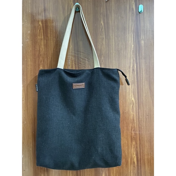 Preloved Tote Bag Hitam Polos