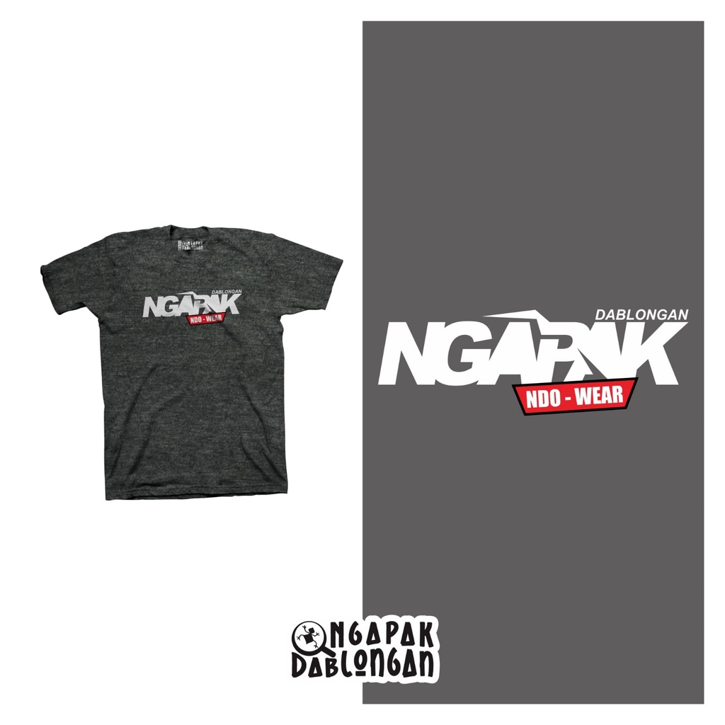 Kaos Ngapak Dablongan Ngapak Ndowear