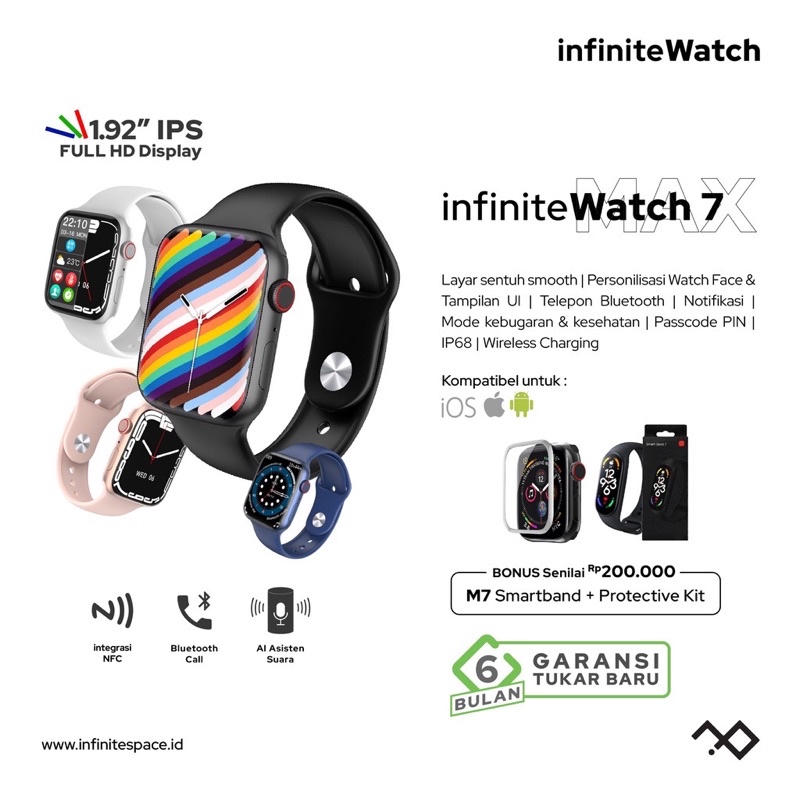 INFINITE WATCH SERIES 7 - SILVER