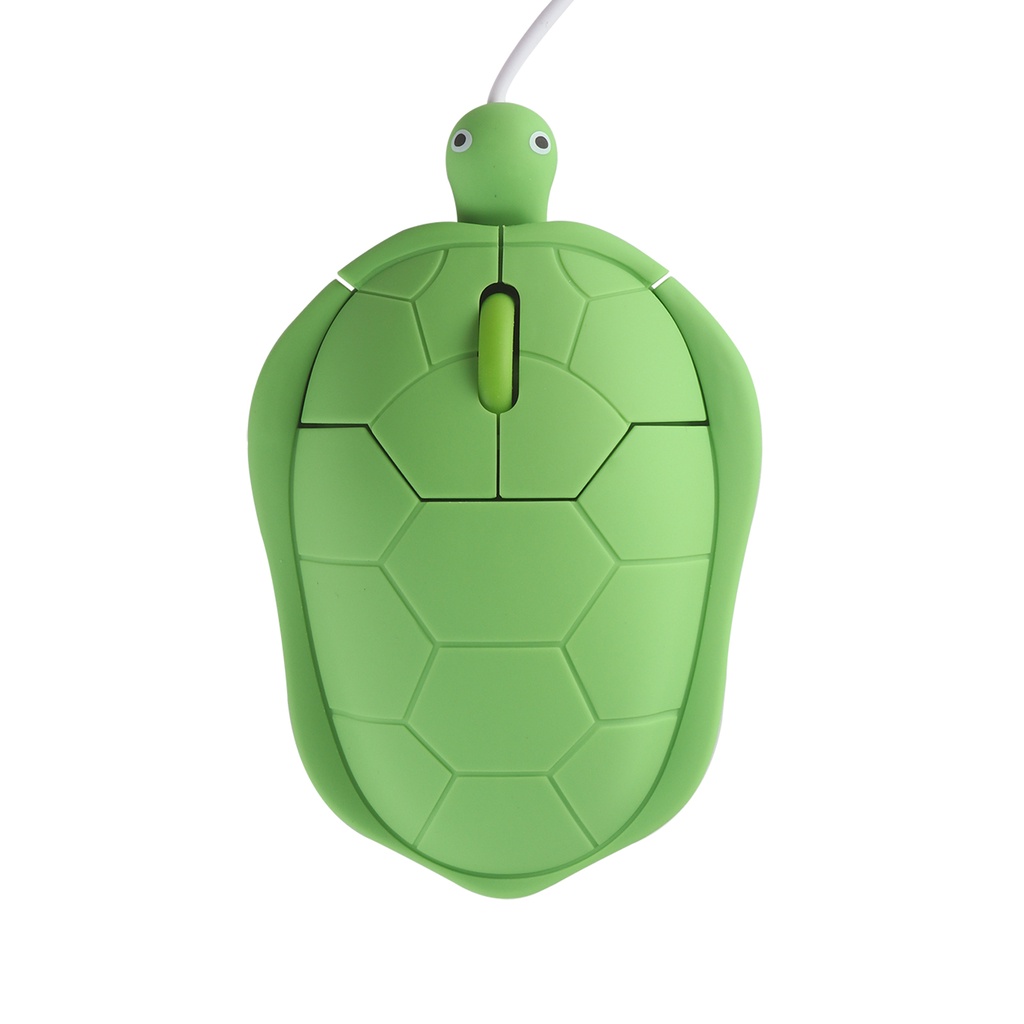 Turtle Shape Wired Mouse USB Wired Mouse Mouse Kabel Lucu Mouse Optik Untuk Anak Anak Hadiah PC Laptop