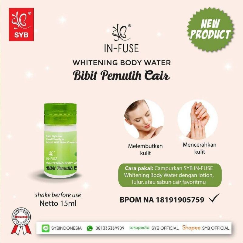 Bibit pemutih cair infus