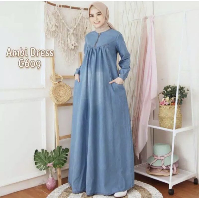 Gamis Levis Remaja Masa Kini - Gamis Murah - Gamis Busui Jumbo