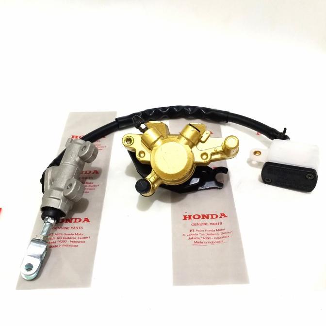 master rem set belakang+kaliper belakang honda supra x 125,blade