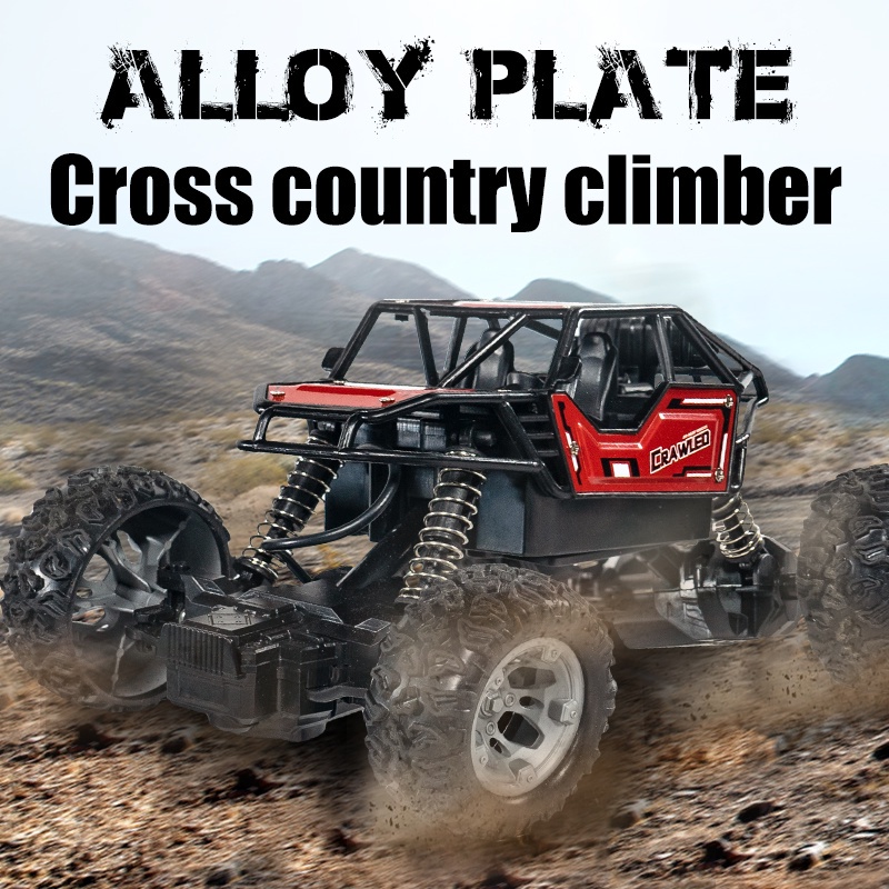 Mobil Remote Control Rock Crawler Offroad Alloy Material Mainan Anak Termurah