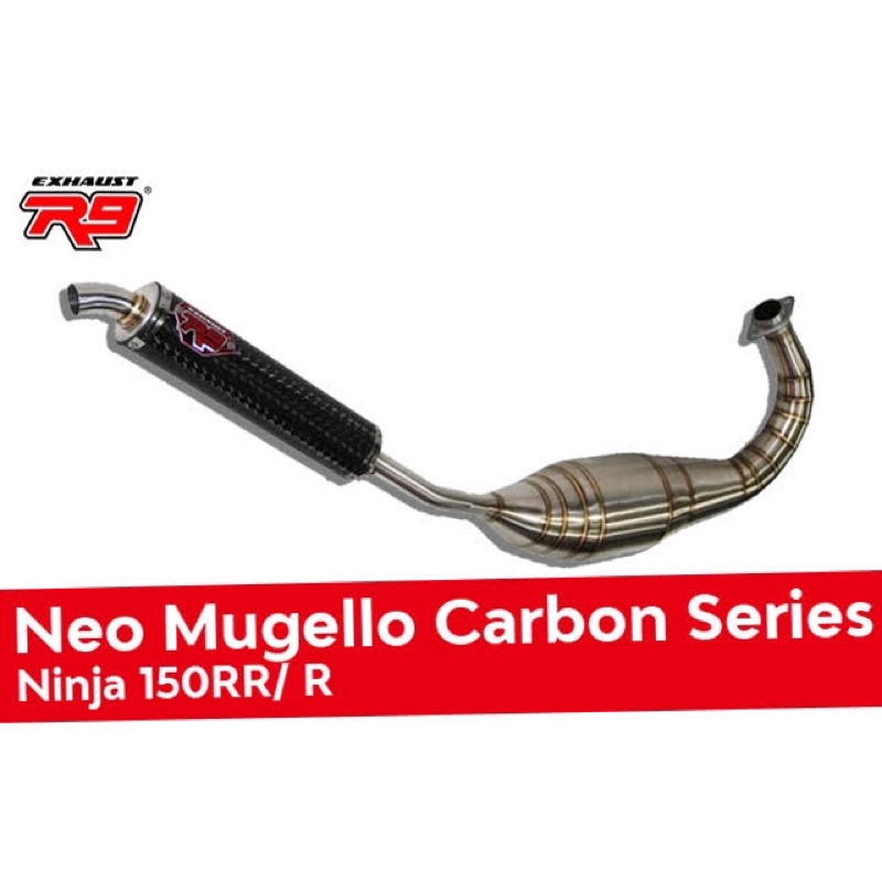 KNALPOT R9 MUGELLO CARBON NINJA 150 R/RR