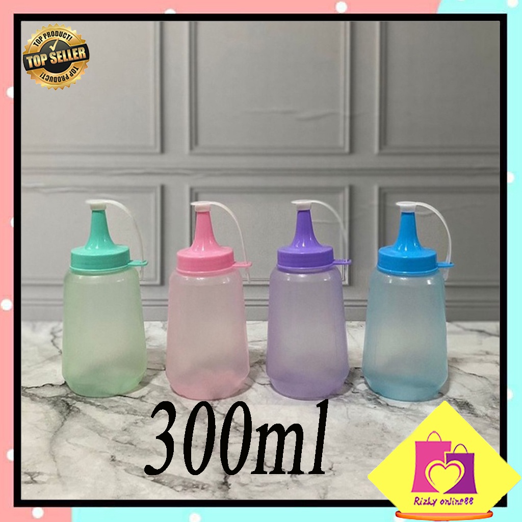 Rizkyonline88 Botol kecap ukuran 300ml BKC 103 / BK 001