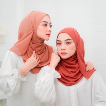 HIJAB PASHMINA CERUTY BABYDOLL PREMIUM PASHMINA PREMIUM 40+ WARNA MURAH BISA COD