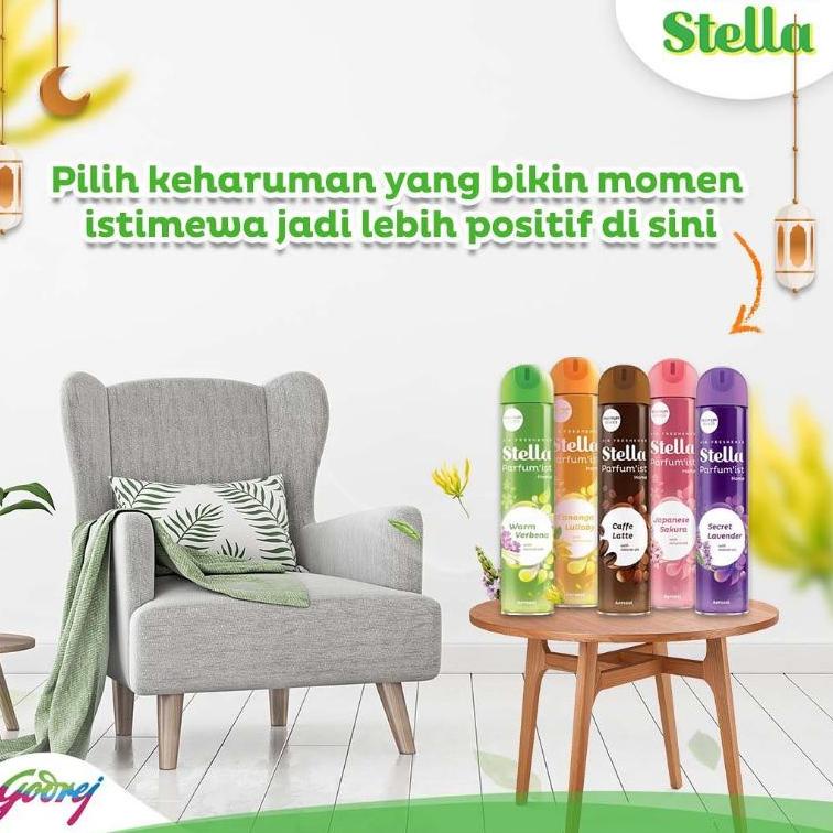 え Stella Aerosol Air Freshener Spray 400ml / Pengharum Ruangan Stella Spray 400ml ,,,,,