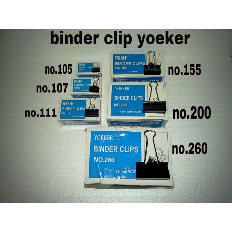 

Binder Clip Yoeker