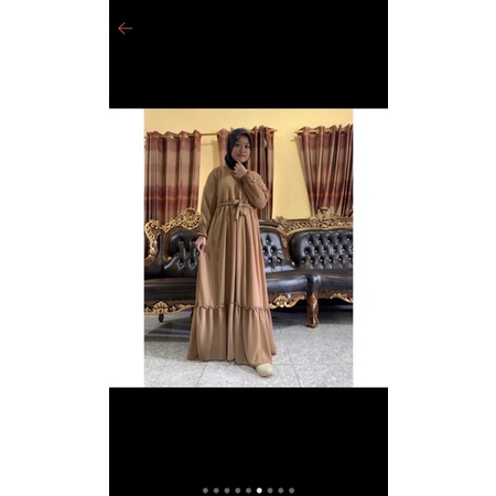 Gamis Ceruty Premium smoke | Gamis ceruty Terlaris | Gamis Viral | Gamis Terbaru 2022