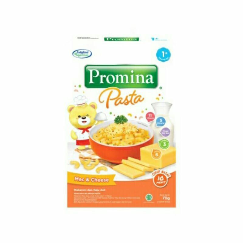 Promina Pasta Mac n Cheese 1 Tahun+ Kotak 70 Gram